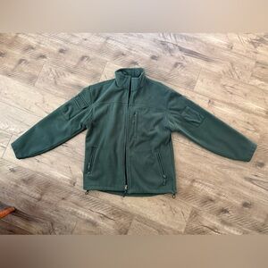 Deluth Trading Men's Dark Green Fleece Coat